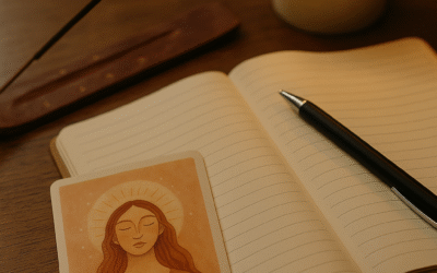 🌿 Top 5 des outils pour accompagner un chemin spirituel (oracle, journal, encens…)